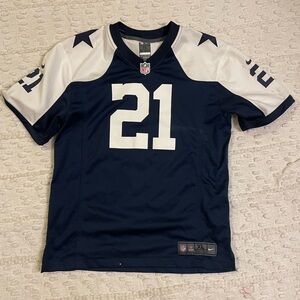 Dallas cowboys NFL Kids Navy and White Jersey